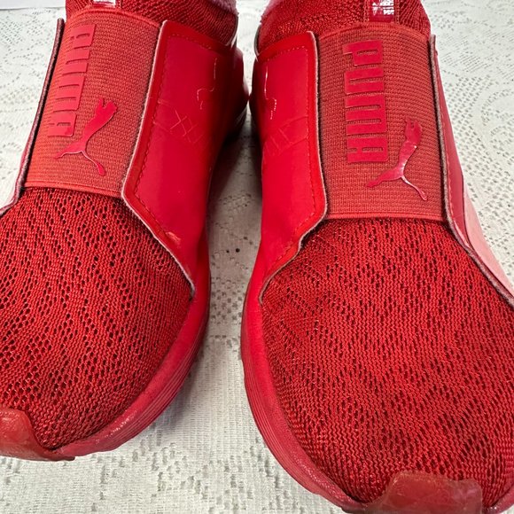Puma Fierce Core athletic Ariaprene Booty Fit, Running Sneakers, Red side 6M - Picture 7 of 9